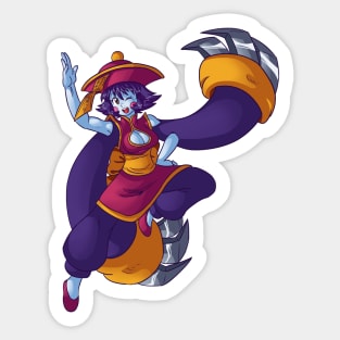 Lei-Lei from DARKSTALKERS Sticker